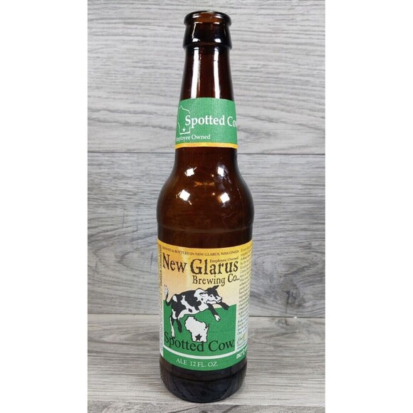Spotted Cow Beer Bottle- New Glarus, Brewing Co -Only in Wisconsin -Used /Empty- - Picture 1 of 7